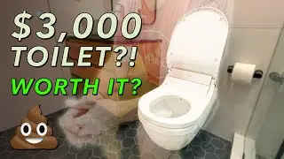 Installing a $3000 BIDET TOILET in the Not So Tiny House bathroom 💩