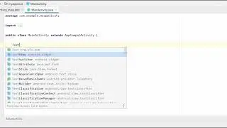 How To Create Time Counter in Android Studio | Counter in Android Studio | How to
