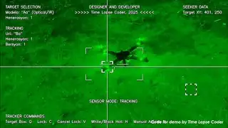 Testing an anti-drone IR optical tracking system | OpenCV Python Object Tracking