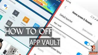 Desable App Vault Feature || How to off App Vault [Official]