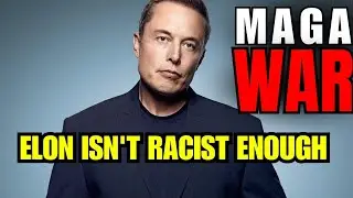 Racist MAGA Attacks Elon Musk For Hypocrisy