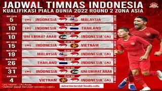 Jadwal Lengkap Timnas Indonesia di Kualifikasi Piala Dunia 2022 - LAGA PERDANA 5 September 2019