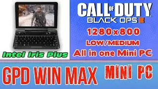 GPD WIN MAX Call of Duty Black Ops III 3 Mini PC Intel Core i5-1035G7 Intel Iris Plus 940