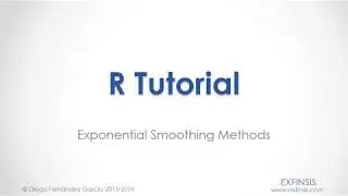 R Tutorial. Exponential Smoothing Methods