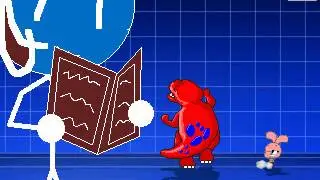 Mugen Release! Anais Watterson Plus And Big Retarded Barney