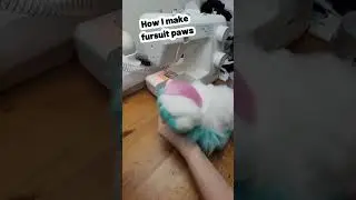 How I make fursuit paws 