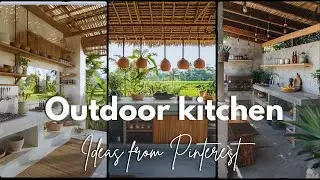 Outdoor kitchen ideas from Pinterest | Dirty kitchen | SimplyTiny