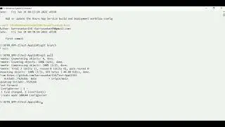 what is git log  and how to see all commit messages with commit id's