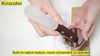 Wall lamp, intelligent portable sensor night light Wood USB rechargeable magnetic night light