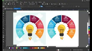 How to create Infographic design in Coreldraw | Coreldraw Tutorials | Doctor Design