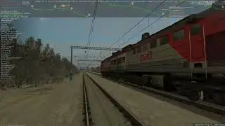 Zdsimulator.МП.Конотоп - Сухиничи.Грузовым до Судимира.