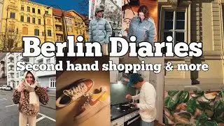 Berlin Vlog / Day in our Life / Second Hand Shopping 