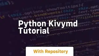 python kivymd tutorial