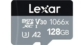 Lexar Professional SILVER Series 1066x microSDXC card (Unboxing)