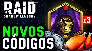 Codigos Promocionais Raid Shadow Legends🎁OBTER 3 CAMPEÕES LENDÁRIOS GRÁTIS🎁Dezembro de 2024
