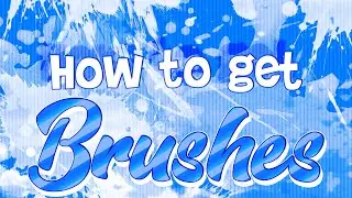 How To Get Brushes On Photoshop + Photopea! | CuteDolphin954