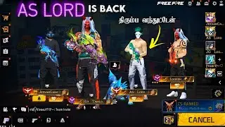 💥 AS LORD 💥 IS BACK 🤩 திரும்ப வந்துட்டேன் 🔥 HTG SQUAD IS BACK 🥳 DIAMONDS GIVEAWAY 💎 HTG + JEEVA + AS