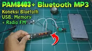 PAM8403 + Modul MP3 Bluetooth