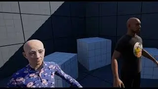 Unreal Engine 5 VR MetaHuman Mannequins