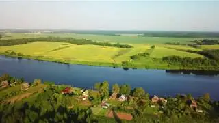 Деревня Рыбаки и река Западная Двина