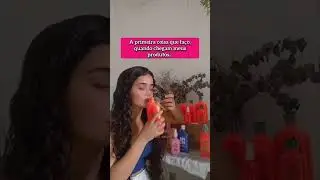 a PRIMEIRA COISA que EU FAÇO quando CHEGAM os meus PRODUTOS de CABELO...