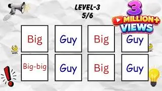 Big Guy Easy Say The Word On Beat Challenge 88 | EASY MEDIUM HARD | Fast Rhythm Test |