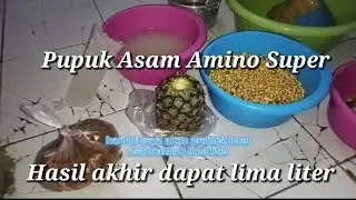 Pupuk Organik Asam Amino Super ++ Hasil Lima Liter