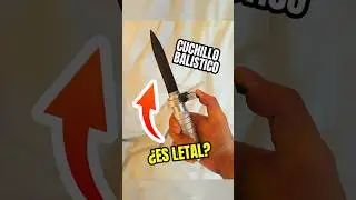 Cuchillos Balísticos ¿Porque son Pésimos? #shortsfeed #curiosidades #short