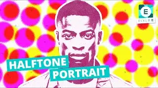 Pixlr E Tutorial | How to create a Halftone portrait in Pixlr E 2023