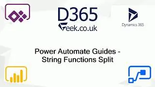 Power Automate Expressions How To: split