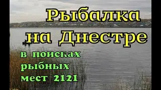 Рыбалка на Днестре 2021. В поисках рыбы.