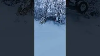 ОПЯТЬ ЭТОТ ДЖИП, ПОПЫТКА ЗАСКОЧИТЬ В КРУТОЙ БЕРЕГ 🤟😎