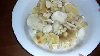 Вкусняшка №3 Маслята в сметанном соусе.