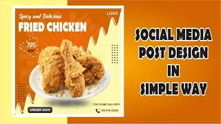 Social Media Post Design | Coreldraw tutorial in hindi