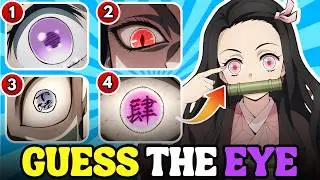 Guess the Demon Slayer Character by Their Eyes