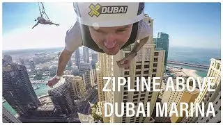 Zip Lining over Dubai Marina - XLINE DUBAI