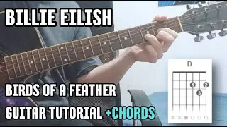 Billie Eilish - Birds Of A Feather (Easy Guitar Tutorial + TABS)
