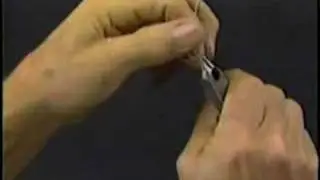 How to make a wire rosary - Part 6:Making a Bow | Step 2
