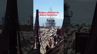 Tongkang Menuju IKN 