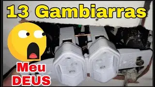 LIMITLESS GAMBIARRAS. Which of these is the WORST? DOES AN ELECTRICIAN FEEL SICK WHEN SEEING THIS?