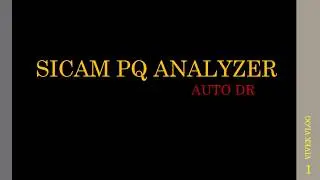 How To Configured PQ Analyzer/Auto DR