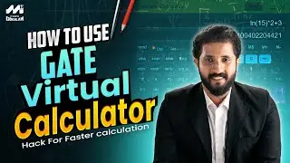 GATE Virtual Calculator Guide 🔢 | How to Use It Like a Pro (Step-by-Step Tutorial)