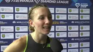 Femke Bol After Taking 400mH Victory In 52.13 At Silesia Diamond League
