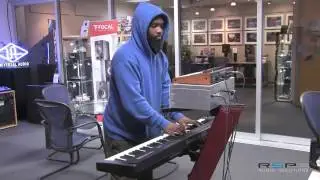 Amaire Johnson demos the Modal 002r Synthesizer
