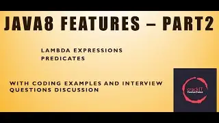Lambda Expressions And Predicates - Java 8