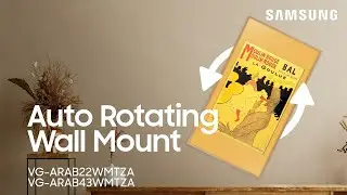 Mount your Frame or Neo QLED TV on the wall using the Auto-Rotate Wall Mount | Samsung US