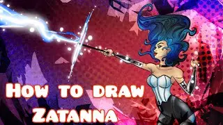 How to Draw Zatanna in Procreate
