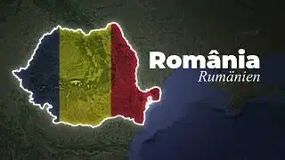 Romania Map Animation