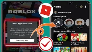 Ayusin ang Roblox New App Available