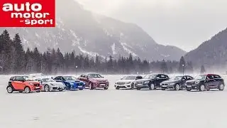 Fun in the snow - drive concepts compared